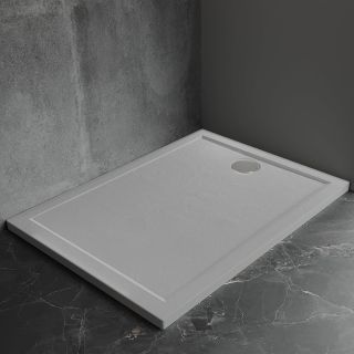 Душевой поддон Veconi Pietra G, 1200x900x30, искусственный камень, серый